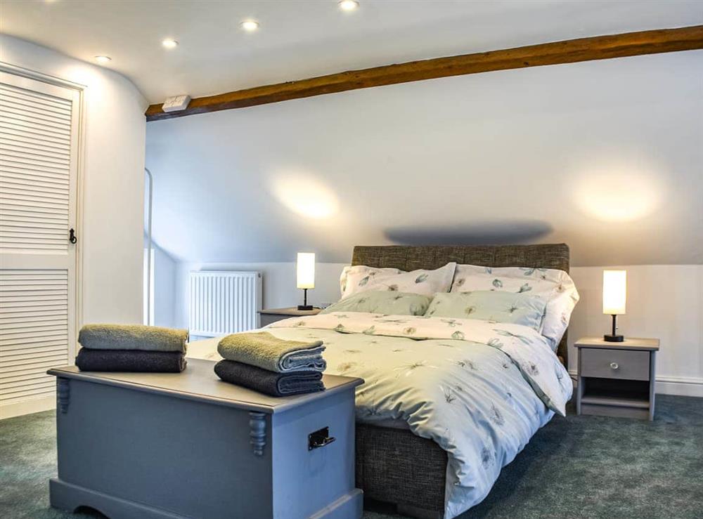 Double bedroom at The Old Chapel in Trunch, Norfolk