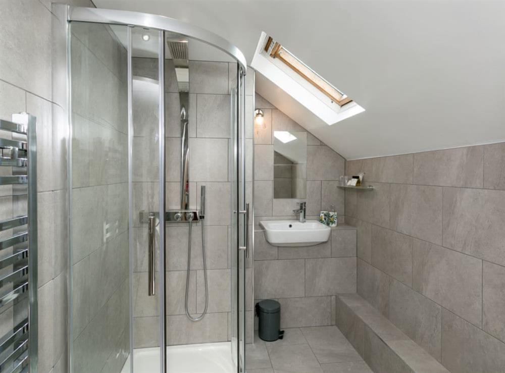 En-suite at The Old Church in Alton, near Chesterfield, Derbyshire