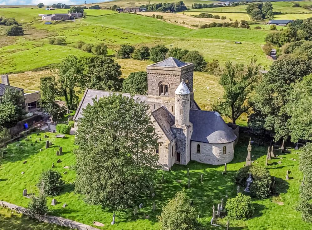 View at The Old Church in Rossendale, Lancashire