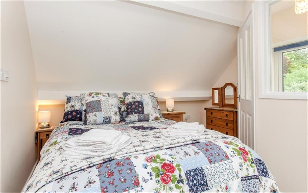 Double bedroom upstairs at The Old Cider House in Sherborne