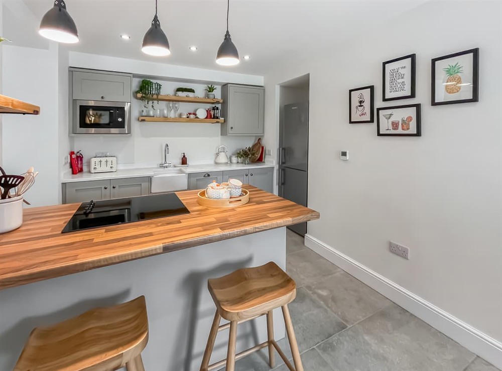 Kitchen at The Old Coach House at Balcary in Auchencairn, Kirkcudbrightshire