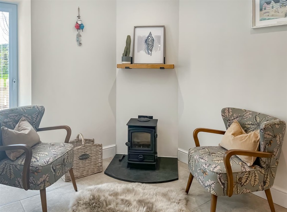 Sitting room at The Old Coach House at Balcary in Auchencairn, Kirkcudbrightshire