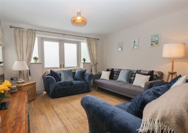 Relax in the living area at The Old Coach House at The Vicarage, Mappleton near Hornsea