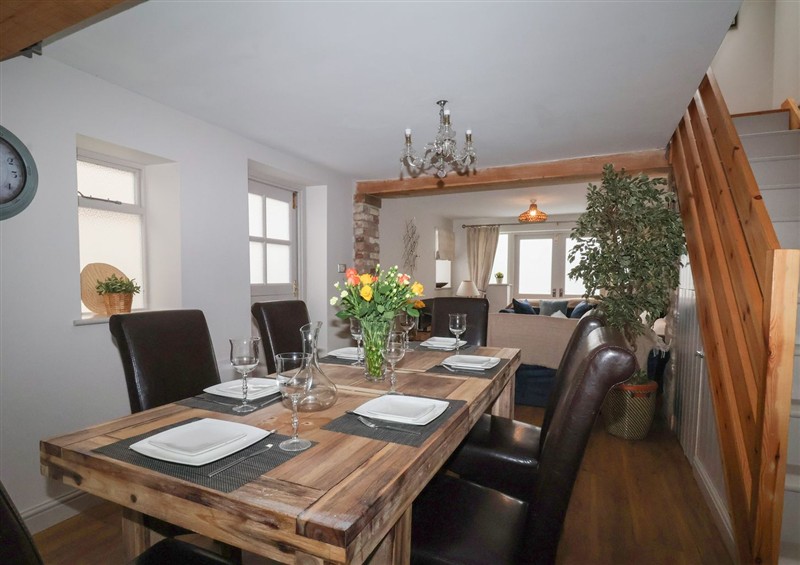 The dining area at The Old Coach House at The Vicarage, Mappleton near Hornsea
