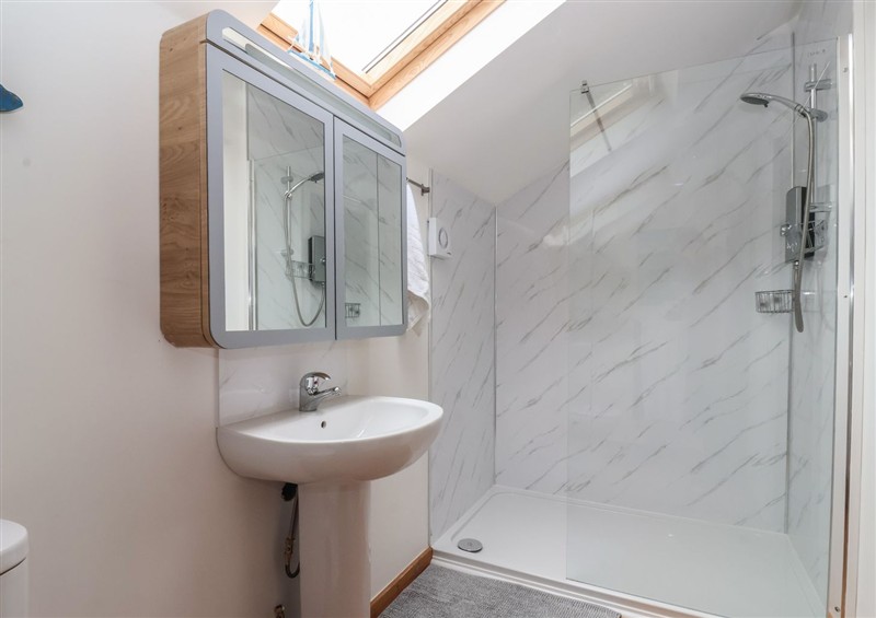This is the bathroom at The Old Coach House at The Vicarage, Mappleton near Hornsea