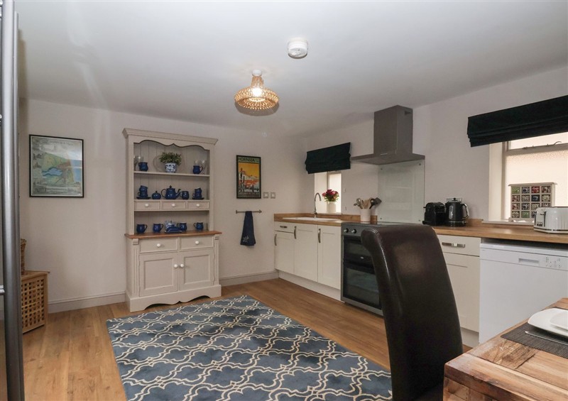 This is the kitchen at The Old Coach House at The Vicarage, Mappleton near Hornsea