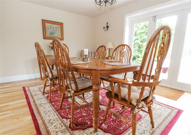 Dining room at The Old Coach House, Bilsborrow