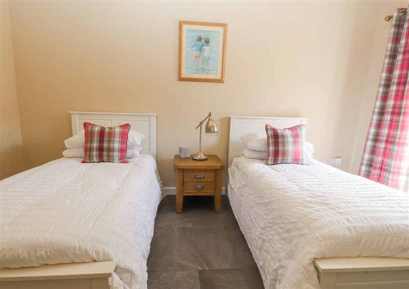 One of the 5 bedrooms at The Old Coach House, Bilsborrow
