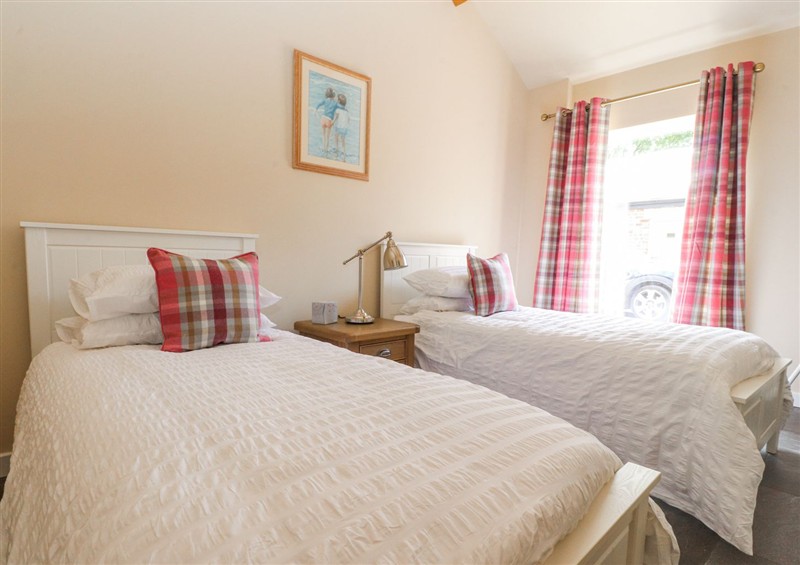 One of the bedrooms at The Old Coach House, Bilsborrow