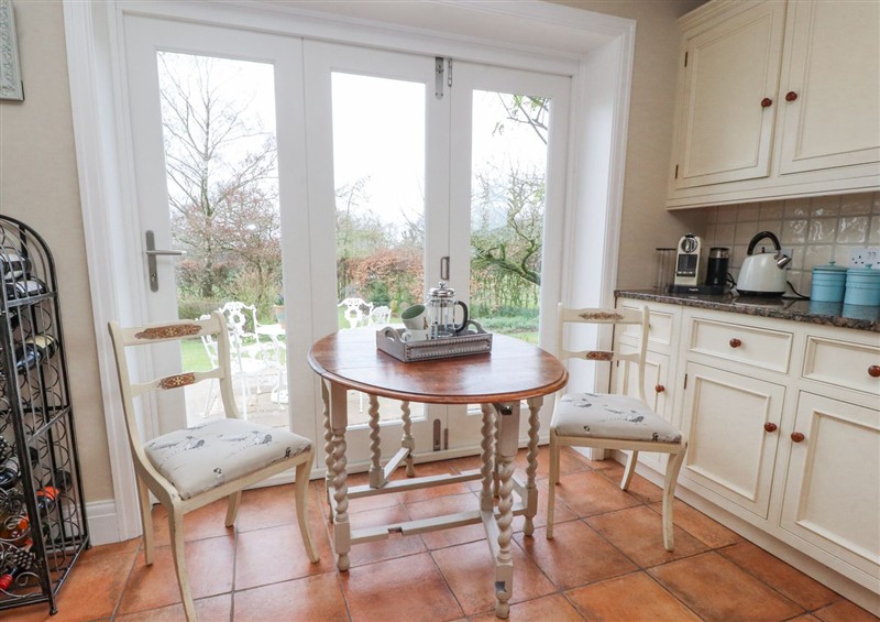 The dining room at The Old Coach House, Bilsborrow