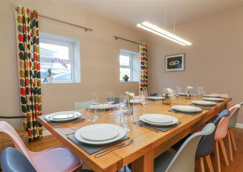 The dining room at The Old Coach House, Braunton