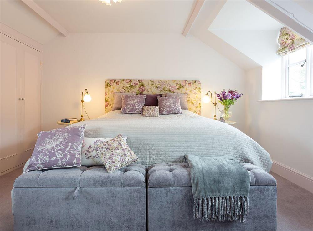 Cosy double bedroom at The Old Coach House in Colyton, near Honiton, Devon
