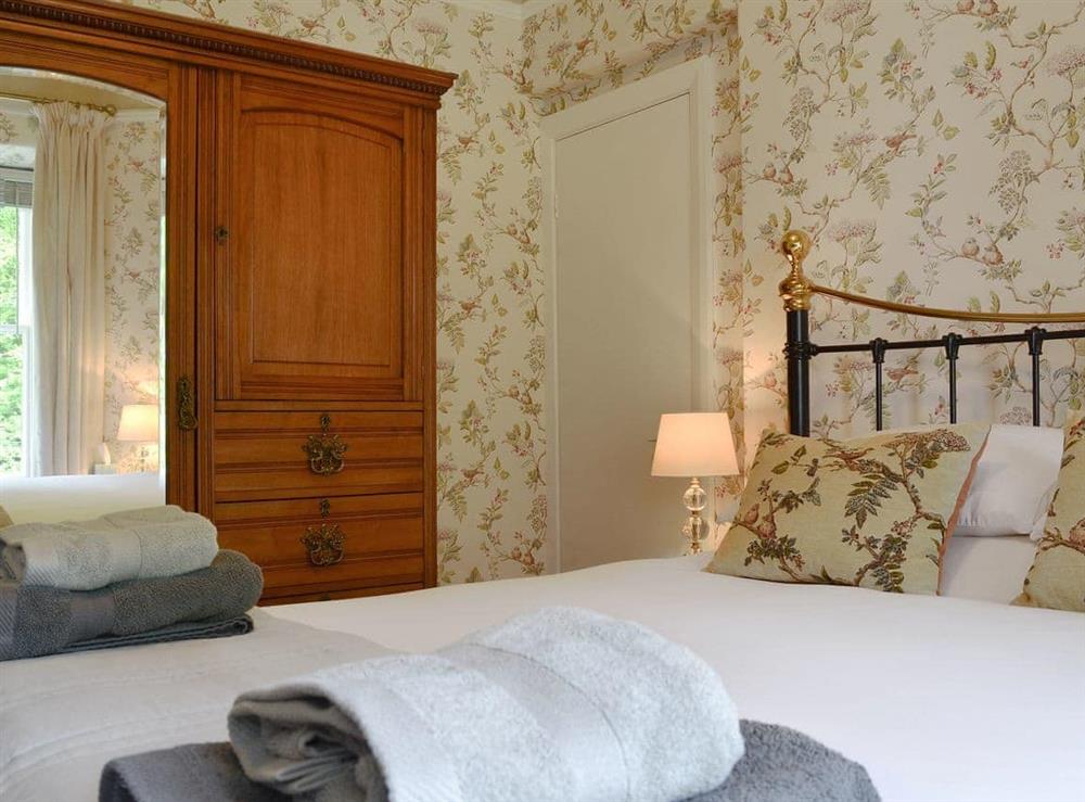 Comfortable double bedroom at The Old Coach House in Grasmere, Cumbria