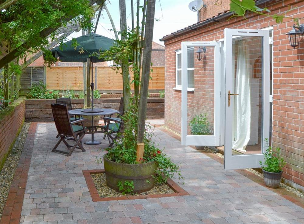 Outdoor area at The Old Coach House in Great Ryburgh, Norfolk
