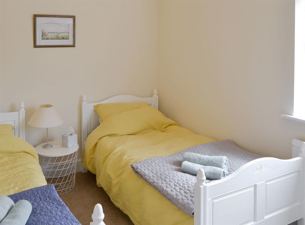 Twin bedroom at The Old Coach House in Great Ryburgh, Norfolk