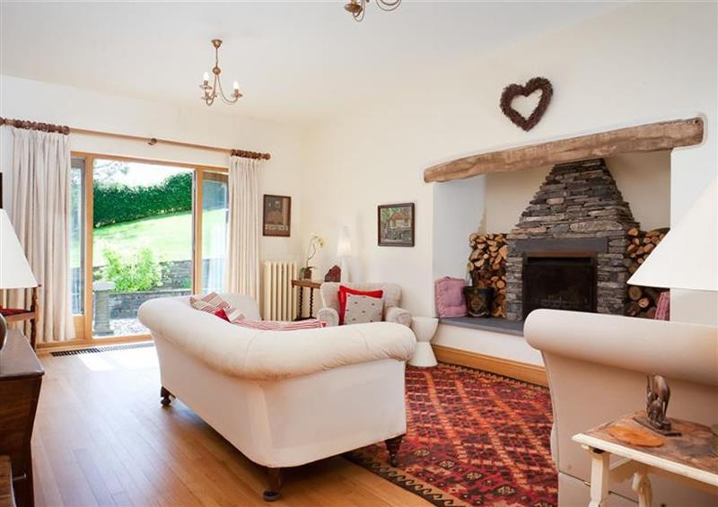 This is the living room at The Old Coach House, Troutbeck