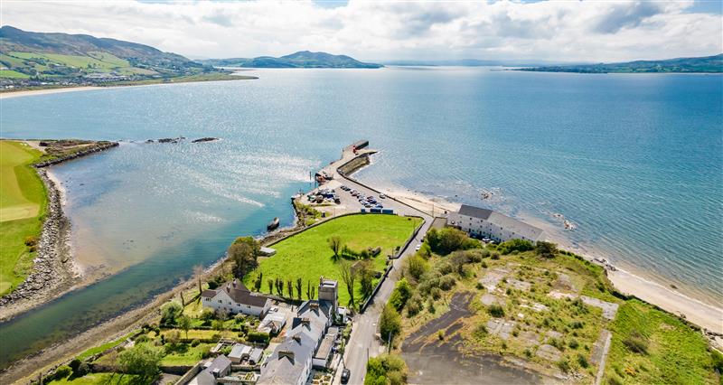 The area around The Old Coastguard Tower Buncrana