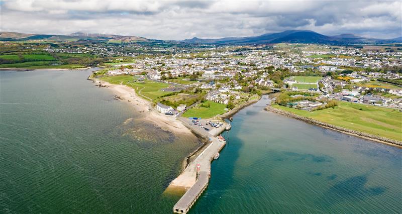 The setting around The Old Coastguard Tower Buncrana