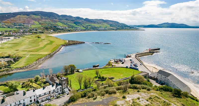 The setting of The Old Coastguard Tower Buncrana