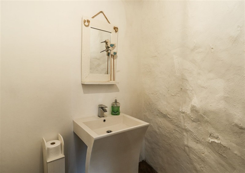 Bathroom at The Old Cornmill, Cemaes Bay