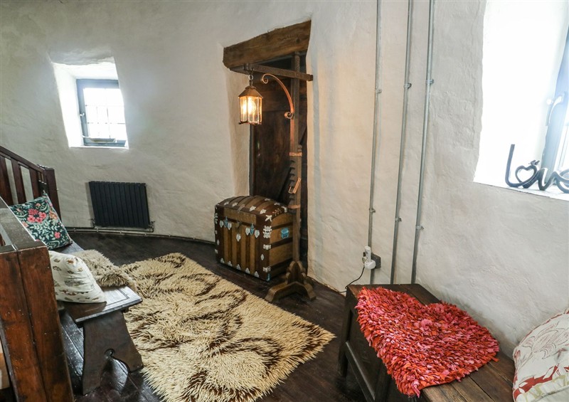 One of the bedrooms at The Old Cornmill, Cemaes Bay