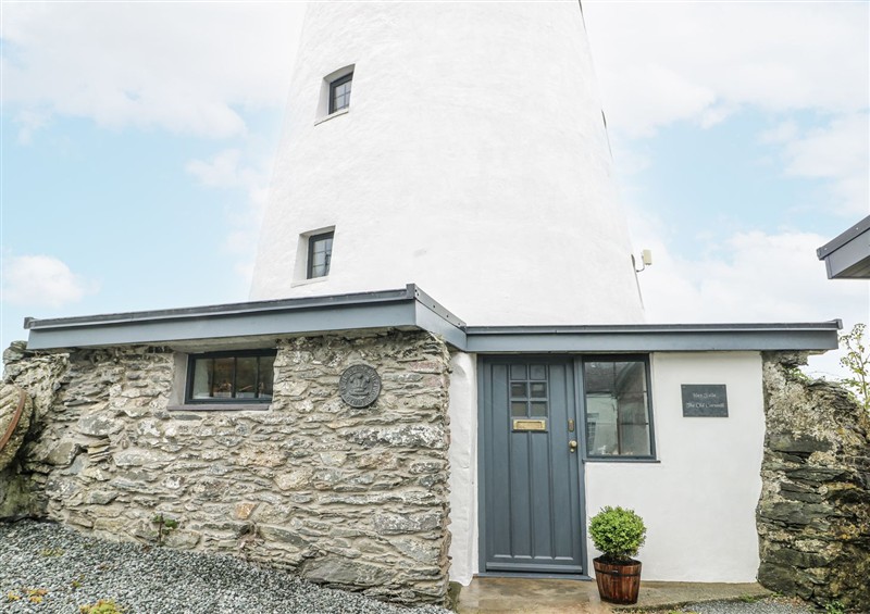 Outside at The Old Cornmill, Cemaes Bay