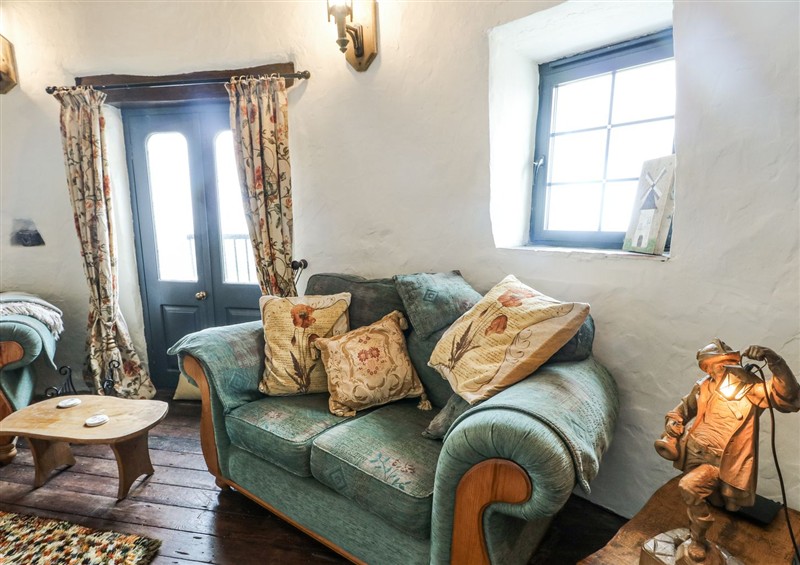 Relax in the living area at The Old Cornmill, Cemaes Bay