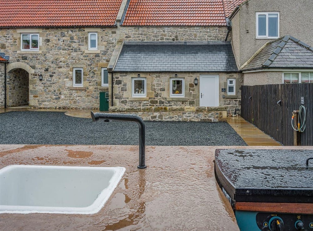 Exterior at The Old Cottage in Beadnell, Northumberland