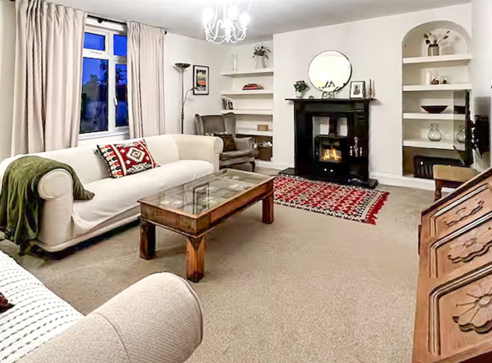 Living area at The Old Cottage in Langton by Wragby, Lincolnshire