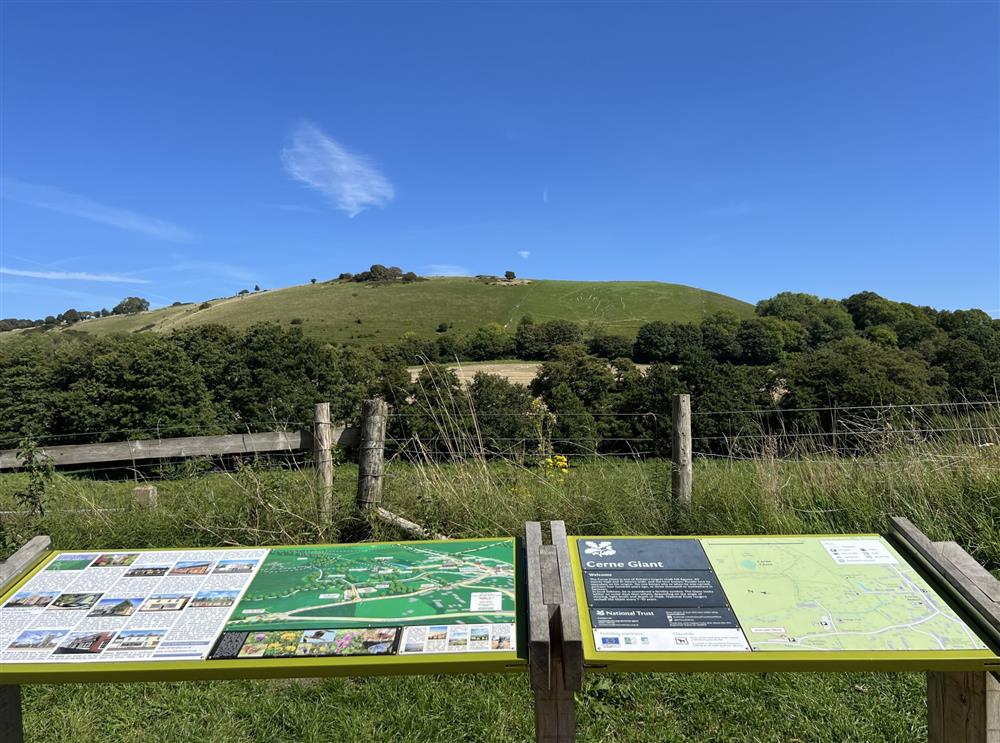 Explore numerous options for walking and viewing the Giant at The Old Court House, Cerne Abbas