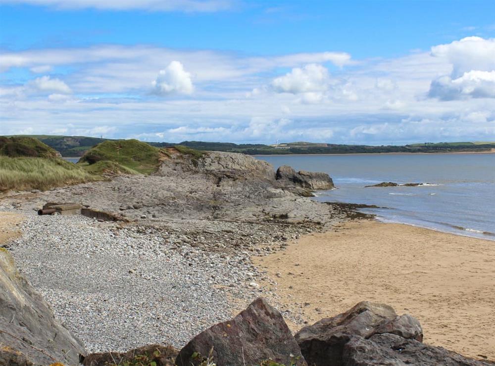 White Rock Beach at The Old Court House in Millom, near Haverigg, Cumbria