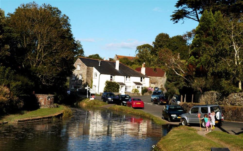 The picturesque village of South Pool and the marvellous Millbrook Inn two miles away.