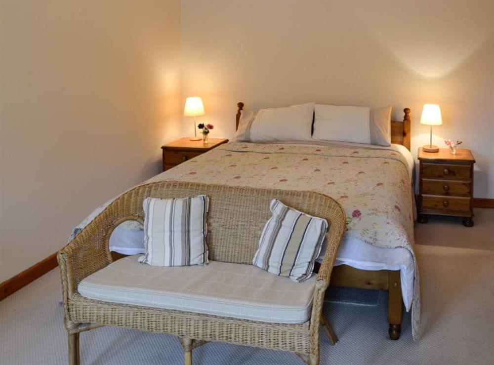 Double bedroom at The Old Cowshed in Whitney Bottom, Ilminster, Somerset