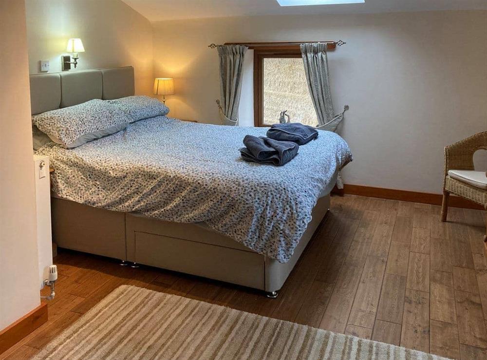 Double bedroom at The Old Dairy in Clay Cross, near Chesterfield, Derbyshire
