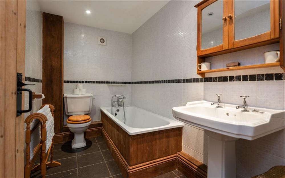 Family bathroom  at The Old Dairy in East Allington
