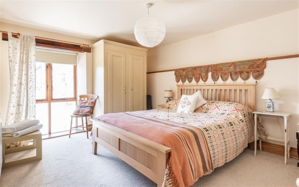 Master bedroom  at The Old Dairy in East Allington