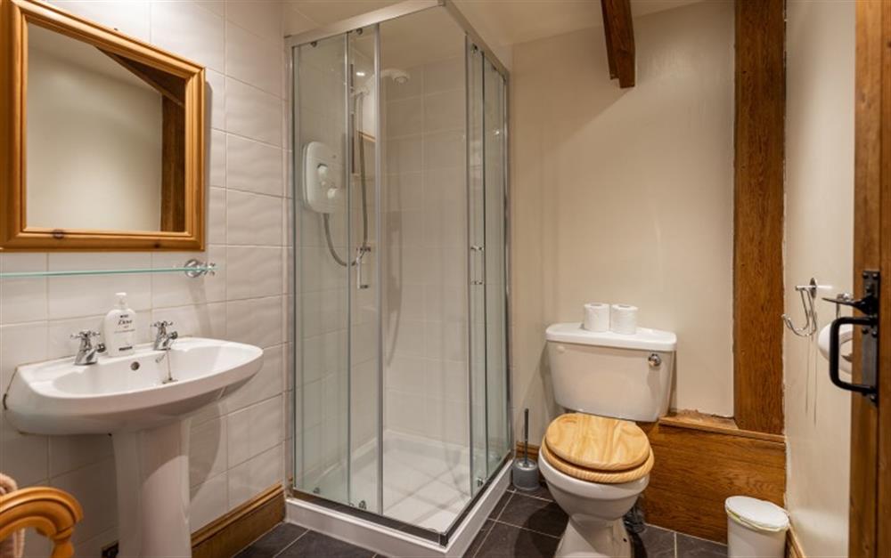 The first floor shower room  at The Old Dairy in East Allington