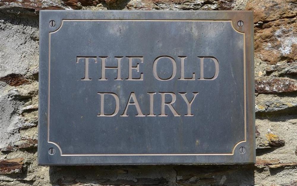 The Old Dairy.