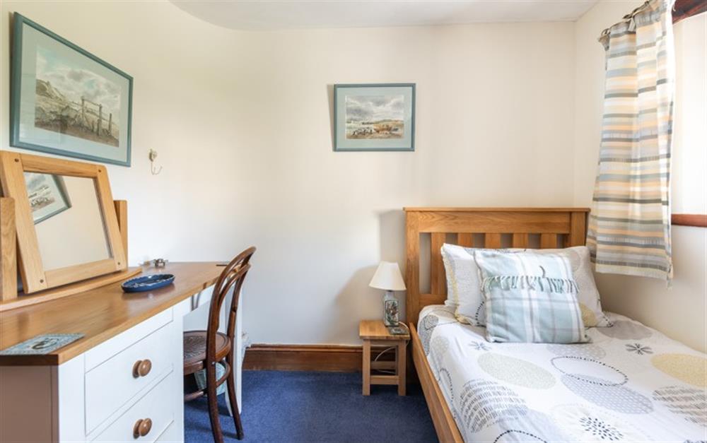 The single bedroom  at The Old Dairy in East Allington