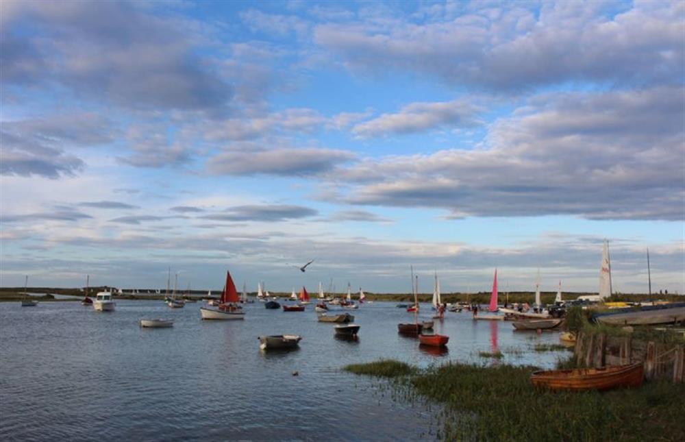 Beautiful Burnham Overy Staithe ... you are only about a 10-minute drive from the trendy village of Burnham Market and its eateries and the North Norfolk coast and harbours