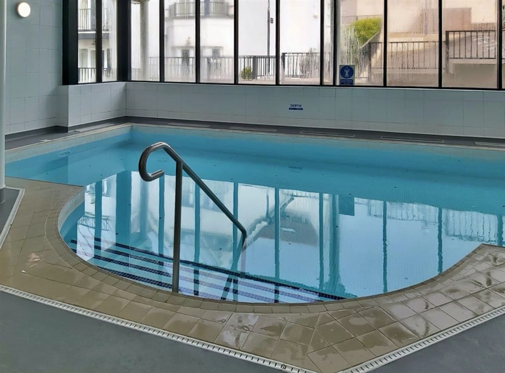 Swimming pool at The Old Dairy House in Tenby, Dyfed