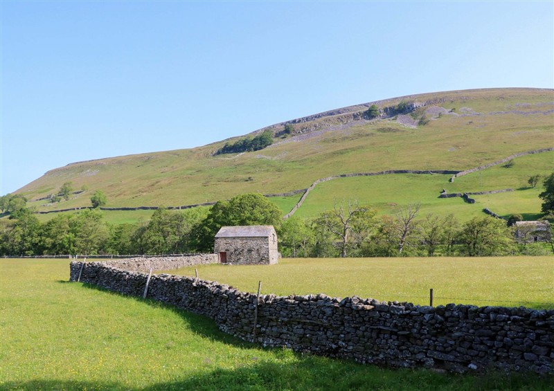 Outside at The Old Dairy, Muker