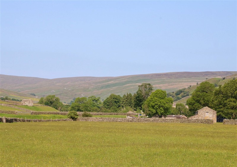 This is the garden at The Old Dairy, Muker