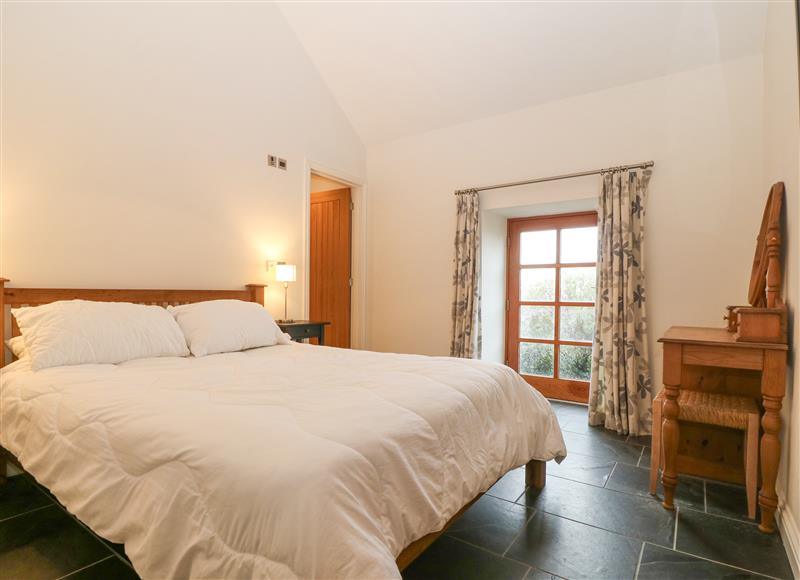 One of the bedrooms at The Old Dairy, Sarn Bach near Abersoch