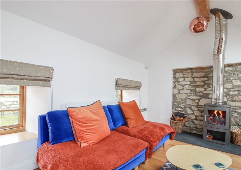 Enjoy the living room at The Old Dairy, St Breward