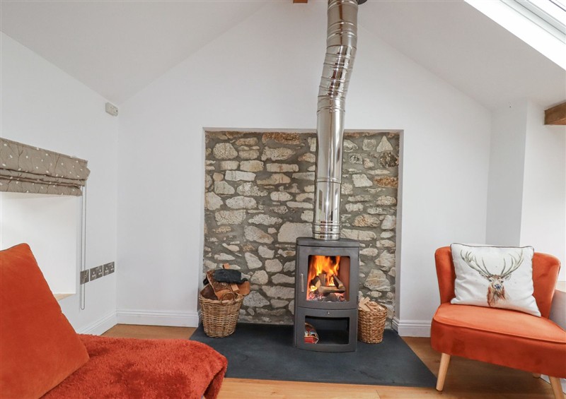 Relax in the living area at The Old Dairy, St Breward