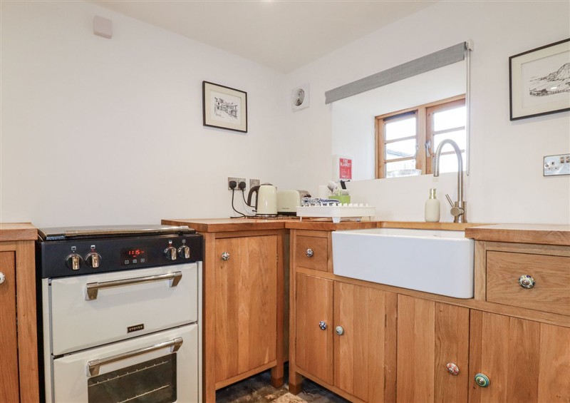 This is the kitchen at The Old Dairy, St Breward