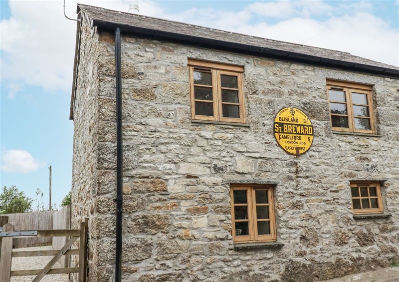 This is the setting of The Old Dairy at The Old Dairy, St Breward
