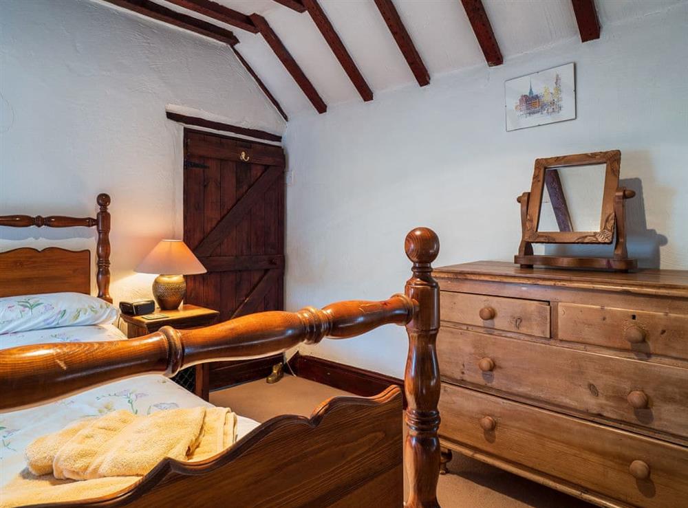 Delightful double bedroom at The Old Dairy in Youlgreave, near Bakewell, Derbyshire