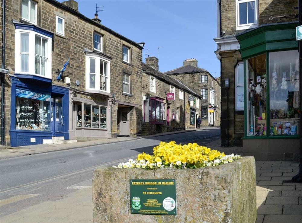 High street at The Old Explorers in Pateley Bridge, North Yorkshire